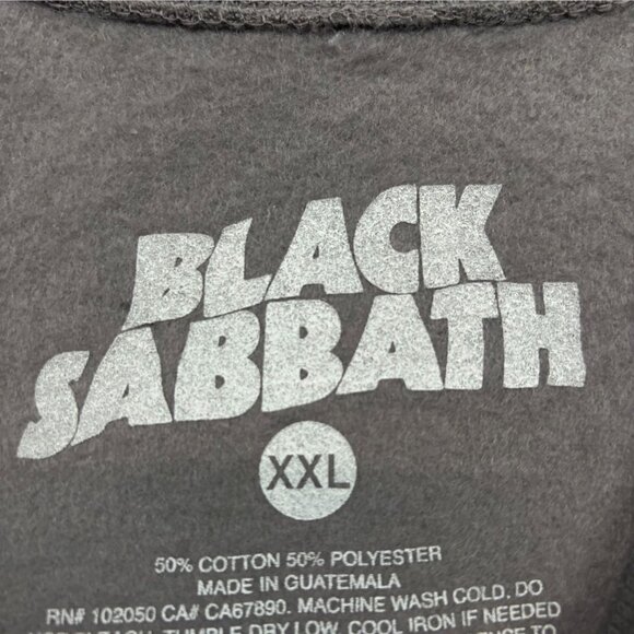 Black Sabbath Never Say Die Heavy Metal Band Crewneck XXL - Picture 4 of 5
